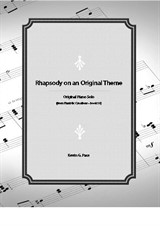 Rhapsody on an Original Theme